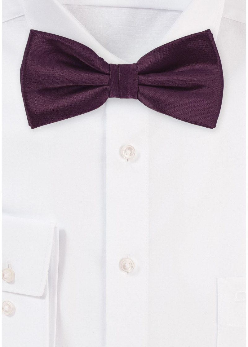 Brombeere-Fliege aus Microfaser (Satiniert)