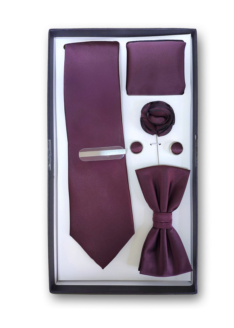 Lila Luxus - Elegantes Accessoire-Set von Puccini