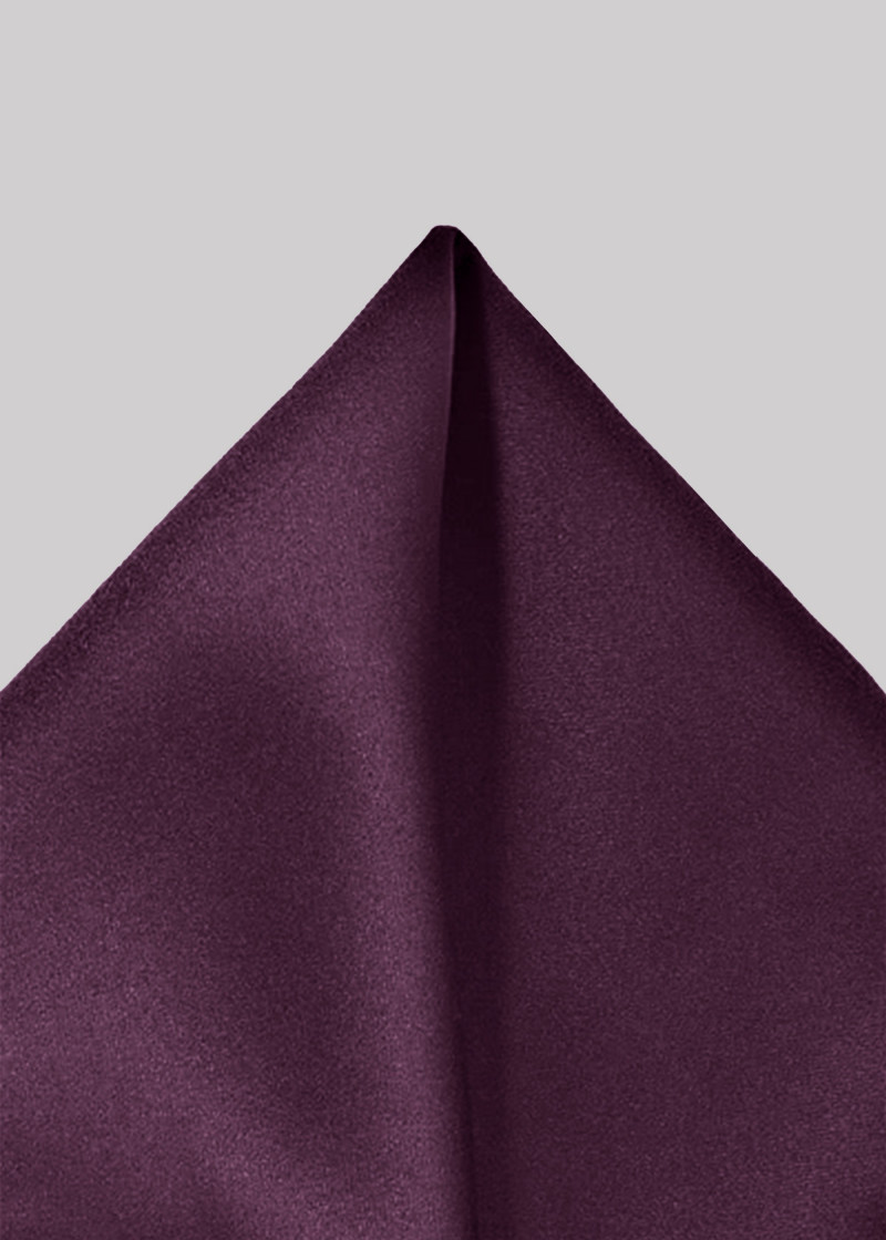 Einstecktuch Kunstfaser Violett