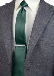 XXL-Krawatte in stilvollem Dunkelgrün