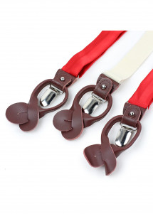 Hosenträger Befestigung Nahaufnahme