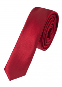 rote Krawatte extra schmal