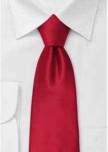 Krawatte aus Set - dunkelrot