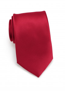 dunkelrote Krawatte aus Set
