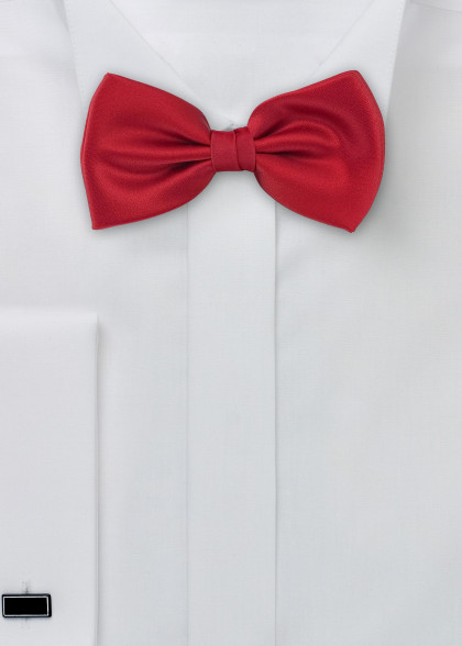 Herren-Schleife Mikrofaser sherryrot