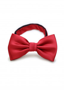 Herren-Fliege Mikrofaser sherryrot