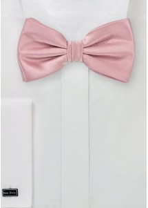 Herren-Fliege Polyfaser in rosa