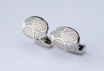 Ovale Manschettenknöpfe mit...