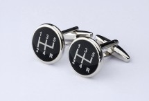 Manschettenknöpfe rund, mit...