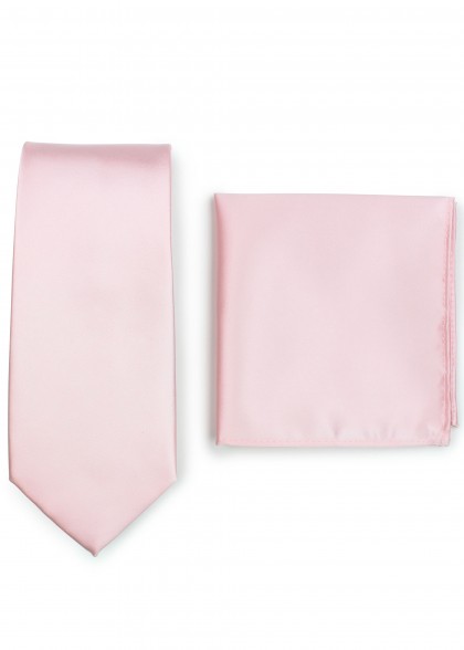 Krawatten-Set aus dem gleichen Stoff und Farbe