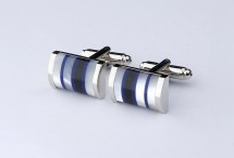 Hübsche Perlmutt - Manschettenknöpfe, mit...