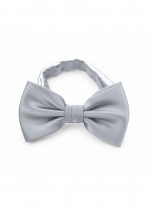 Fliege aus Kummerbund-Set in Hellgrau