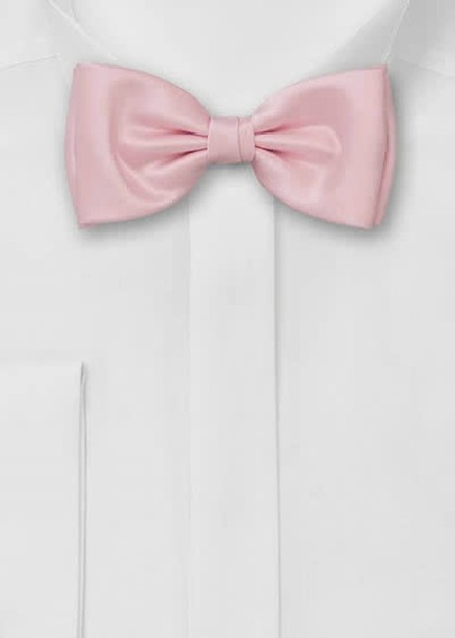 Hochwertige Rosé farbene Fliege