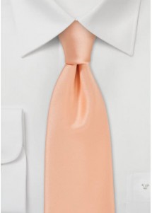 Elegante Krawatte in apricot