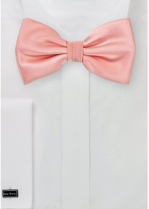 Fliege aus Mikrofaser Rosé