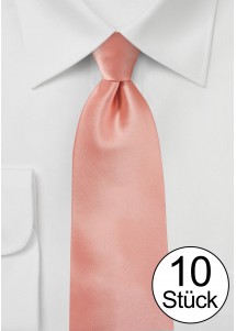 Markante Herrenkrawatte lachs...