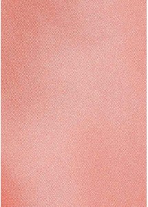 Kunstfaser lachsfarbene Krawatte einfarbig Detail