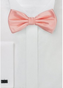 Herren-Schleife dunkelrosé Poly-Faser