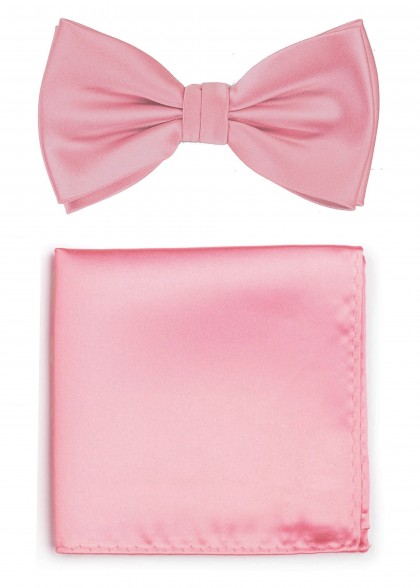 Fliegen-Set aus dem gleichen Stoff und Farbe