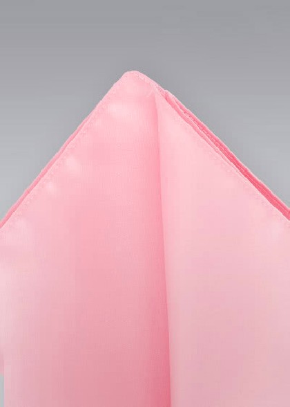 Einstecktuch Rosa aus Mikrofaser einfarbig