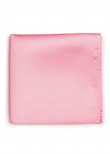 Kavaliertuch monochrom Rosa Kunstfaser