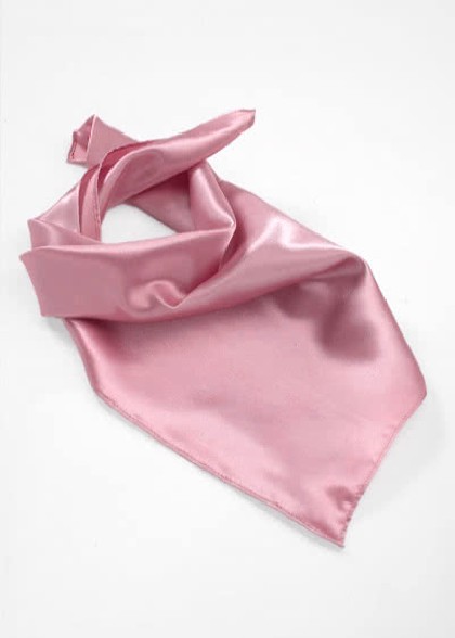 Halstuch aus dem gleichen Stoff und Farbe