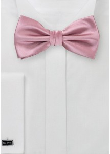 Herren-Schleife Kunstfaser dunkelrosé