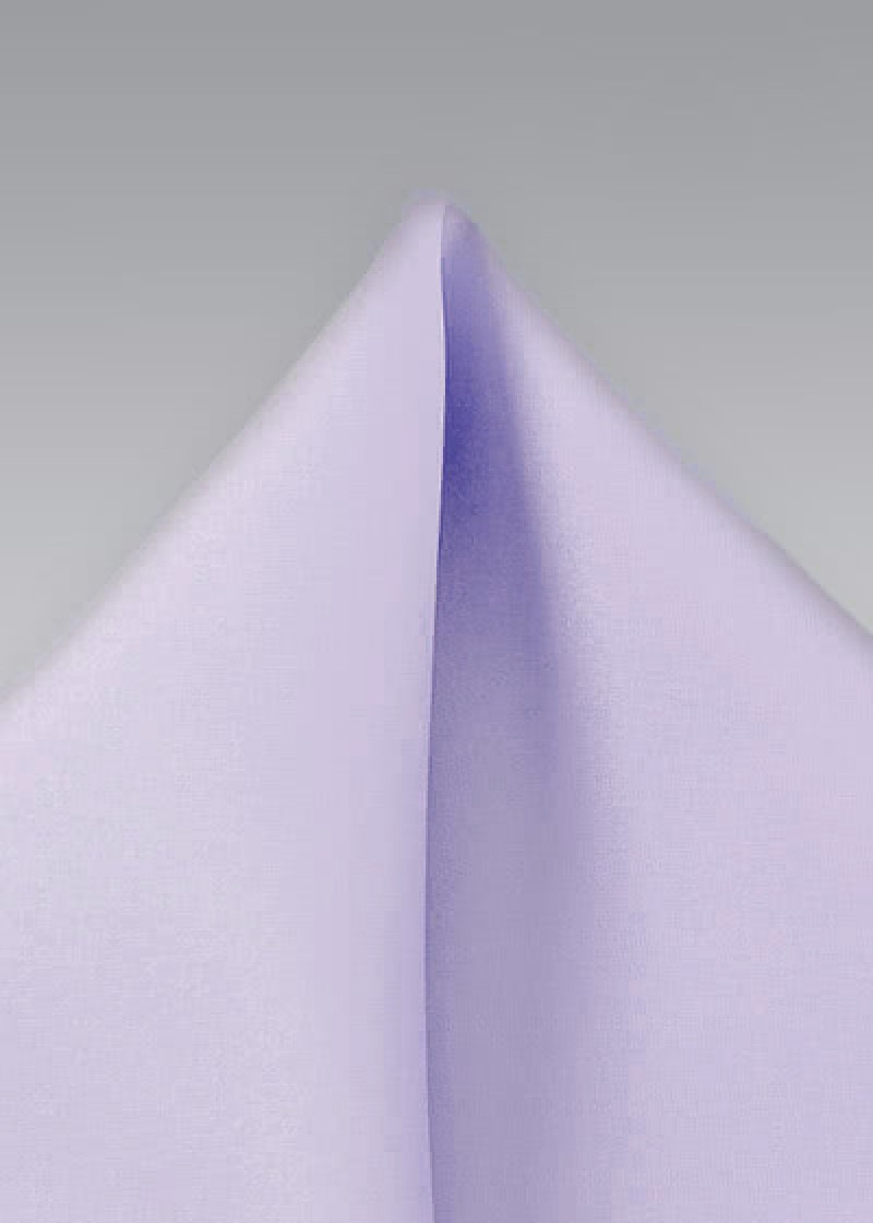 Markantes Einstecktuch einfarbig zartviolett