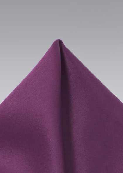 Einstecktuch aus dem gleichen Stoff und Farbe