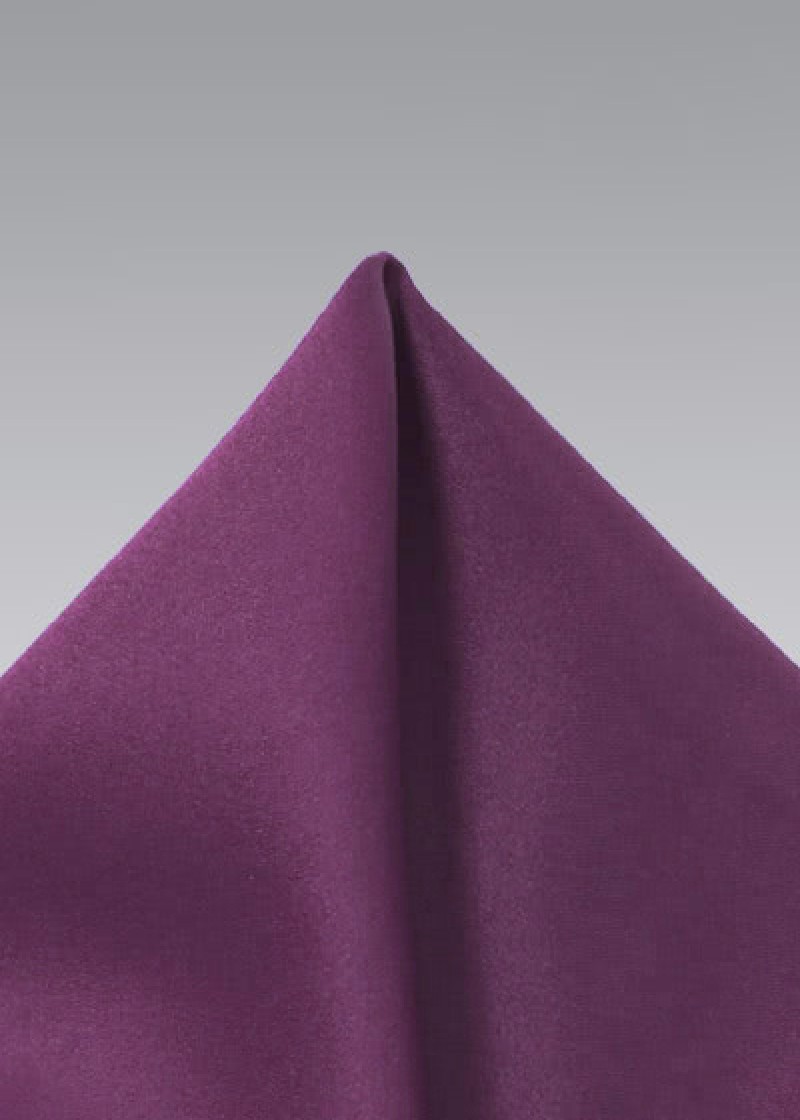 Violettes Einstecktuch