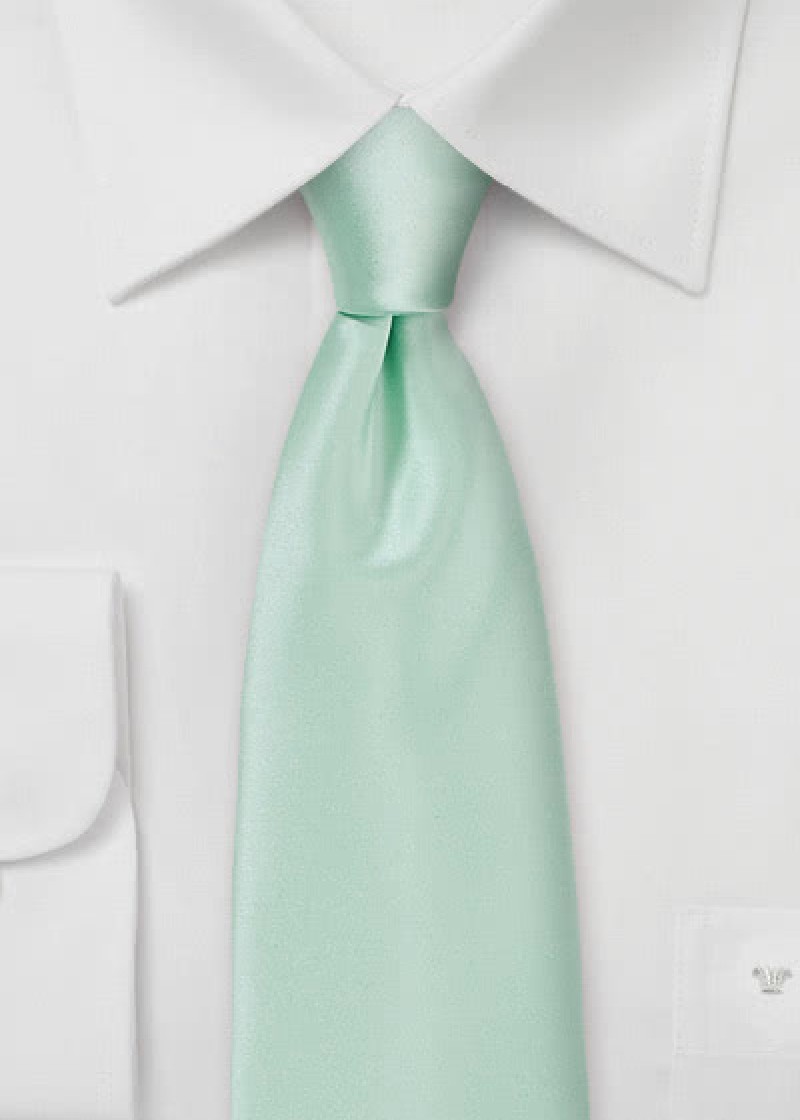 Moderne Krawatte in mint
