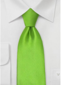 Krawatte helles frisches Grün