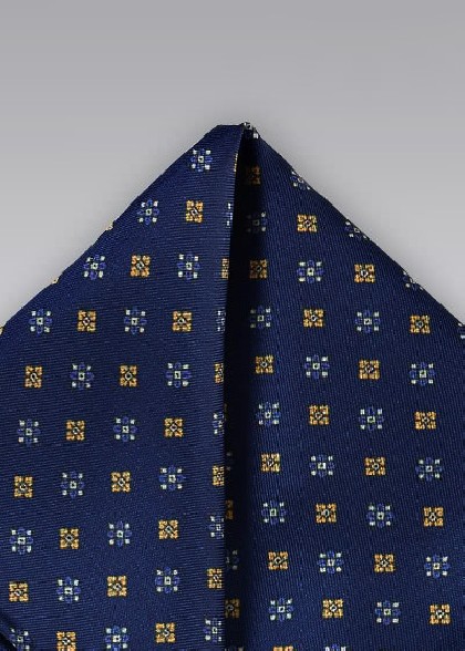 Einstecktuch aus dem gleichen Stoff und Farbe