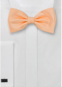 Fliege Mikrofaser apricot