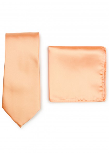 Krawatten-Set aus dem gleichen Stoff und Farbe