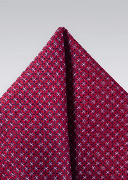 Einstecktuch aus dem gleichen Stoff und Farbe