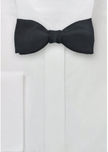 Bindefliege Kunstfaser asphaltschwarz