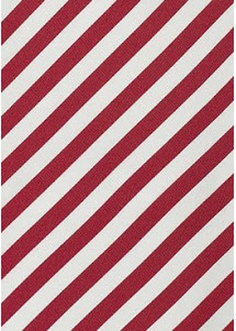 Elegante Herrenkrawatte mit Farbton Businesskrawatte kirschrot/weiß