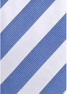 Elegante Herrenkrawatte mit Farbton Herrenkrawatte hellblau weiß