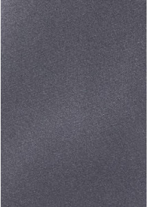 Kravatte monochrom Poly-Faser dunkelgrau