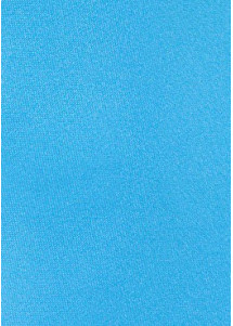 Krawatte unifarben Kunstfaser cyan