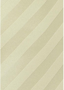 Streifen-Businesskrawatte vanille