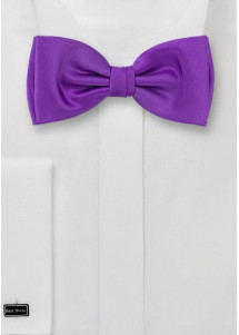 Herren-Schleife violett Kunstfaser