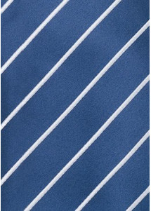 Elegance Krawatte königsblau XXL