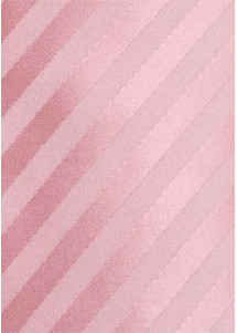 Herrenkrawatte Streifen rosé abgestuft