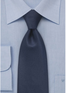 Kravatte Struktur navy elegant