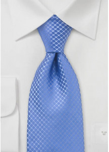 Krawatte Struktur hellblau elegant