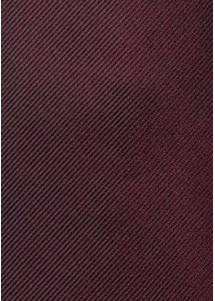 Sicherheitskrawatte Kunstfaser bordeaux