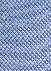 Sicherheitskrawatte Struktur hellblau