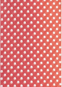 Kravatte Tupfen erdbeerfarben